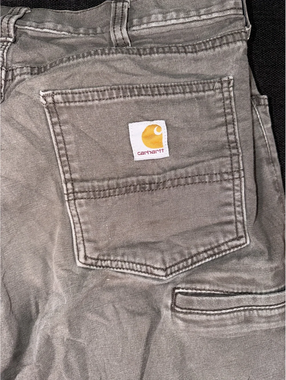 Carhartt Relaxed Fit Men's Pants Size 36x36 Brown Workwear